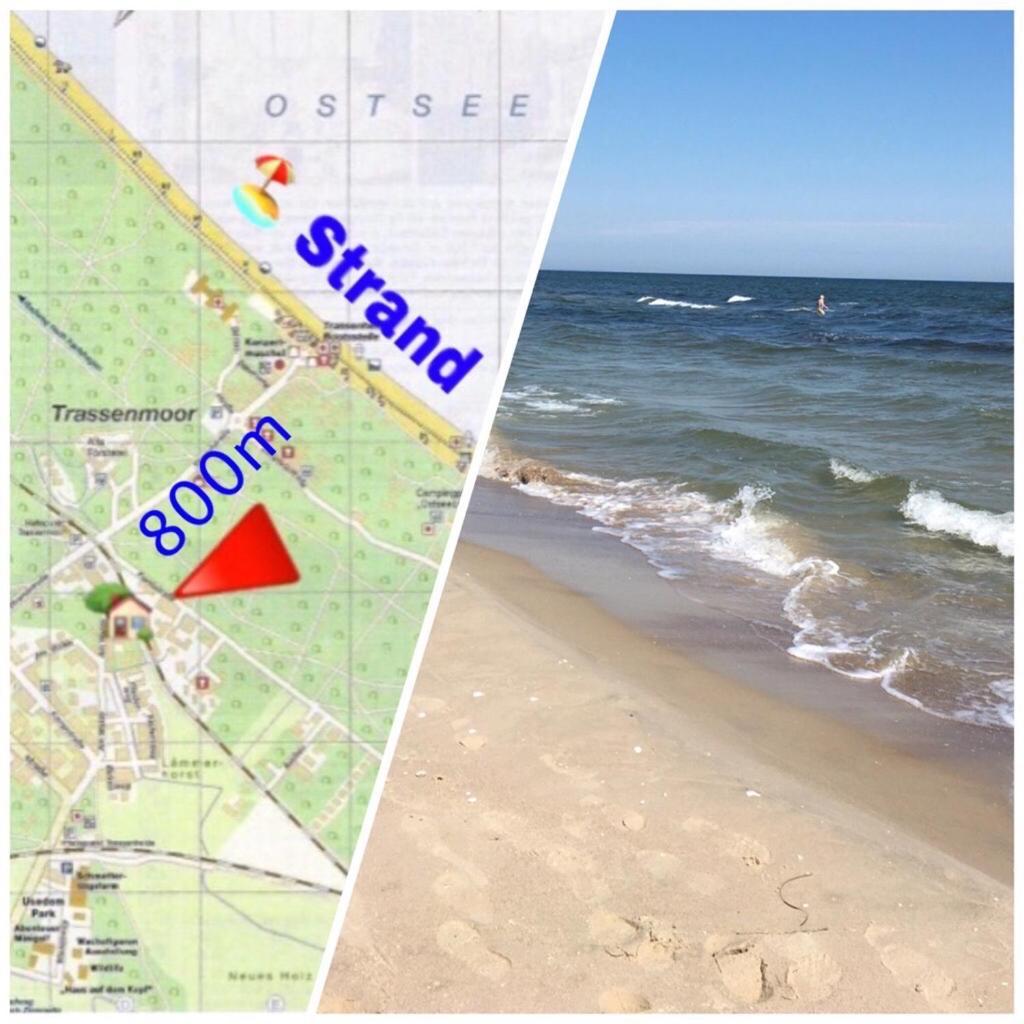 Ferienwohnung Mit Terrasse - Insel Usedom Trassenheide Luaran gambar